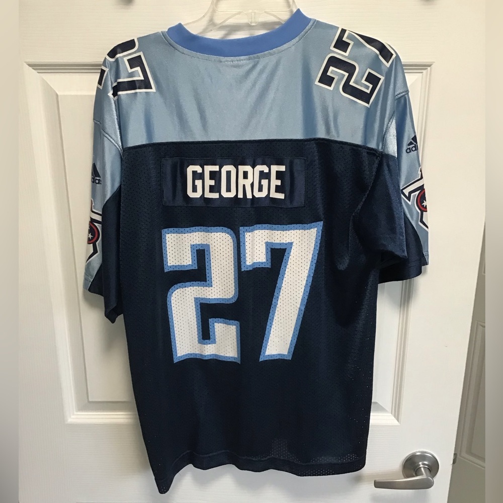 Tennessee Titans Eddie George 27 Football Jersey Sz 18-20